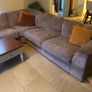 Corner couch and coffee table Image 3