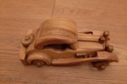 Wooden Car ornament - Length 20 cm