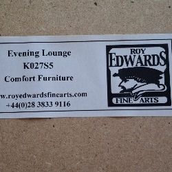 Evening Lounge Canvas by Brent Lynch Art