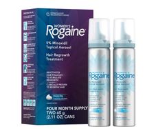 Women's Rogaine 5% Minoxidil Foam, Unscented, 4-month supply