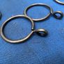 29 50mm brass curtain rings and accessories Image 3