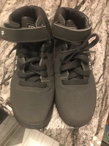 boys fila high top runners