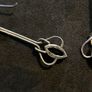 925 Sterling Silver Garnet Celtic Knot Earrings Image 6