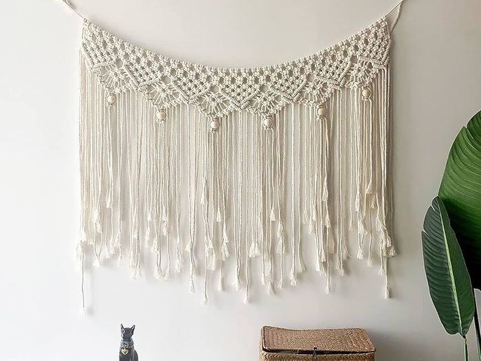 NEW SALE | Macrame Wall Hanging Hand Woven Tapestry Macrame Backdrop for Wall Decor of Modern Farmhouse, Bedroom, Nursery, Wedding, Party (40x20 inches)