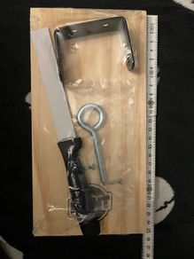 Wooden Ham Stand with knife Spanish Serrano Ham Holder