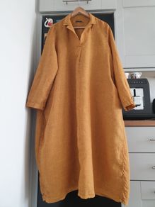 Oska Linen Dress Size 4