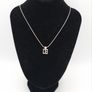 Vintage 925 Silver Geometric Pendant Image 9