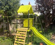 Swing and slide set
