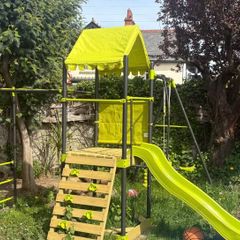 Swing and slide set