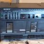From 1986 SONY CFS-W350L Stereo Radio Double Cassette Recorder, working perfect. Image 3