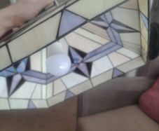 Glass ceiling decorative lamp shade