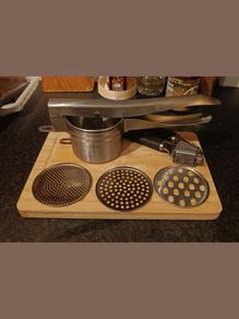 Potato and garlic mashers