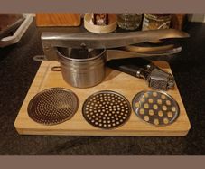 Potato and garlic mashers