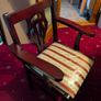 Mahogany Wood Table & 6 chairs Image 6