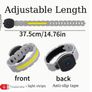 LED Running Light Flashlight Rechargeable, 3 Modes (White/Red/Strobe), IP65, Image 2