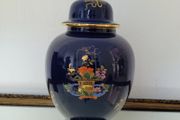 1920s handpainted "Wilton Ware" ginger jar