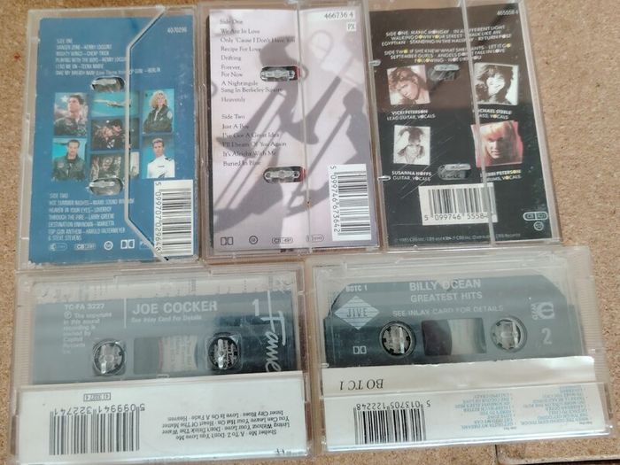 Ultimate 70s & 80s Rock & Pop Cassette Collection - 20 Classic Albums