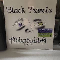 Black Francis Abbabubba rsd split colour vinyl