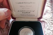 1996 UK Silver Proof 2 Pounds Coin
