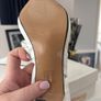 Ladies white high heels size 5 Image 4