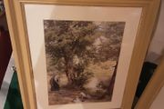Two nice country scene pictures 24 x 20 inches
