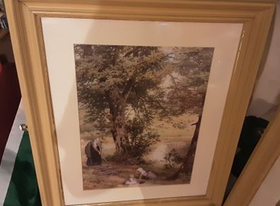 Two nice country scene pictures 24 x 20 inches