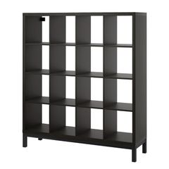 IKEA Kallax shelving unit with under frame