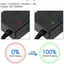 Original Xiaomi Charger with LED Charging Indicator, Suitable for Xiaomi M365, Pro, Pro 2, Essentials, 1S,Ninebot Segway,AOVO,ES1 ES2 ES4 E22E E25E E45E (UK Plug) Image 2