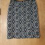 M&S Monochrome Patterened A Line Skirt. S.14. Image 3