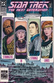 Star Trek The Next Generation #26 Strangers In Strange Lands  (1991) Dc Comic