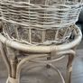 wicker plant pot Image 2