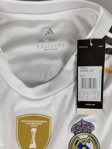 Real Madrid Champions league jersey