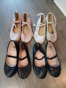 4 pair of shoes