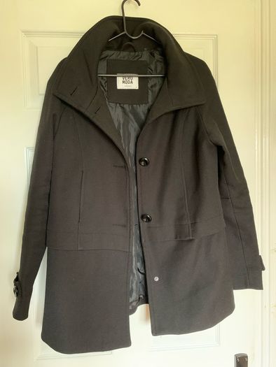 Coat size S black