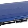 Chef Folding Double Burner Stove and Grill, compact gas cooker for camping or festivals, Blue Image 2