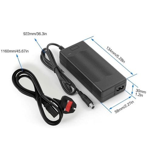 Electric Scooter Battery Charger, Scooter Charger Adapter Mobility Scooter Charger Xiaomi Electric Scooter Charger Electric Scooter Charger Charger Pure Scooter M365 Charger Uk Charger Scooter Xiaomi