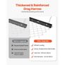 Drag Harrow, 4 x 5 ft Chain Harrow - Made from Q235 Steel, UTV Tractor Attachments for Landscape Leveling or Sod Prepping, Durable Harrow Rake Image 4