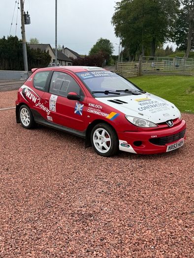 Peugeot 206 GTI Rally Car (In Scotland)