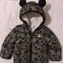 Disney Mickey Mouse Warm Fleece Lined Hooded Jacket Image 8