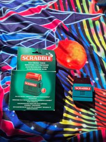 Scrabble Electronic Timer Board Game 1,2,3 Minutes Countdown Working