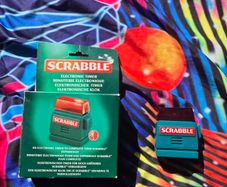 Scrabble Electronic Timer Board Game 1,2,3 Minutes Countdown Working