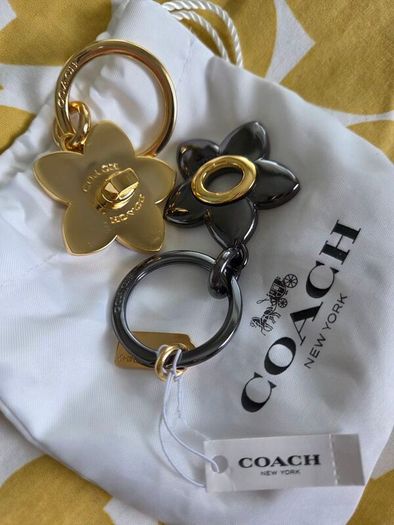 coach bag key charm