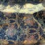Vintage Luxury Silk Fabric Double Sided Image 7