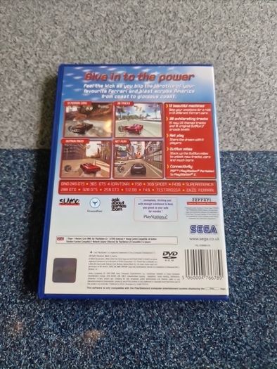 Outrun 2006 Coast 2 Coast Ferrari Official Product PlayStation2 Ps2 Games Original