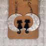 Crescent Moon Earrings - nice gift + other lovely earrings available Image 3