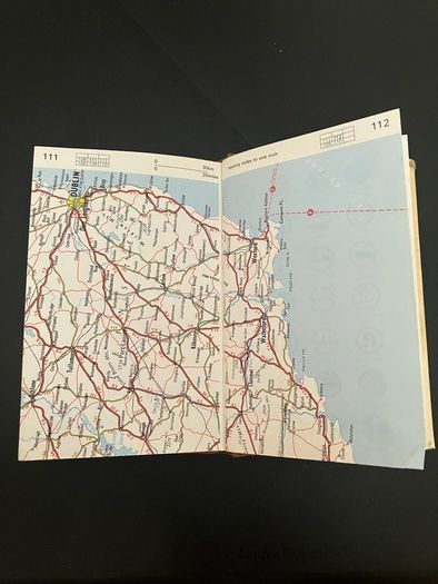 Observers. Tourist Atlas of Britain and Ireland. 1976, 120 pages. Excellent condition, with cover