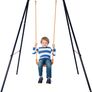 Single Swing, Blue/Orange, 170 x 164 x 122 cm (FREE POSTAGE) Image 6