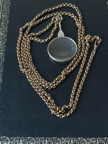 Sterling silver magnifying glass