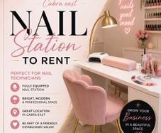 Nail station to rent