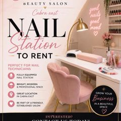 Nail station to rent